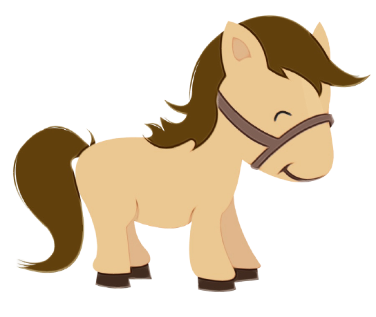 poni-na-prozrachnom-fone