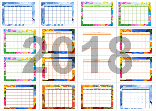 Calendar-planer-2018