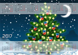 Calendar-2017-elka