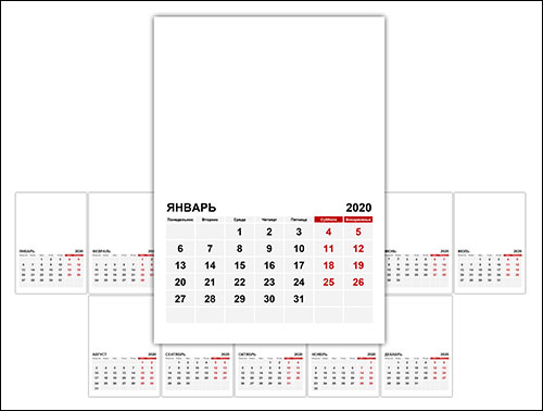 Фото календарь 2020 Foto-calendar-2020-v